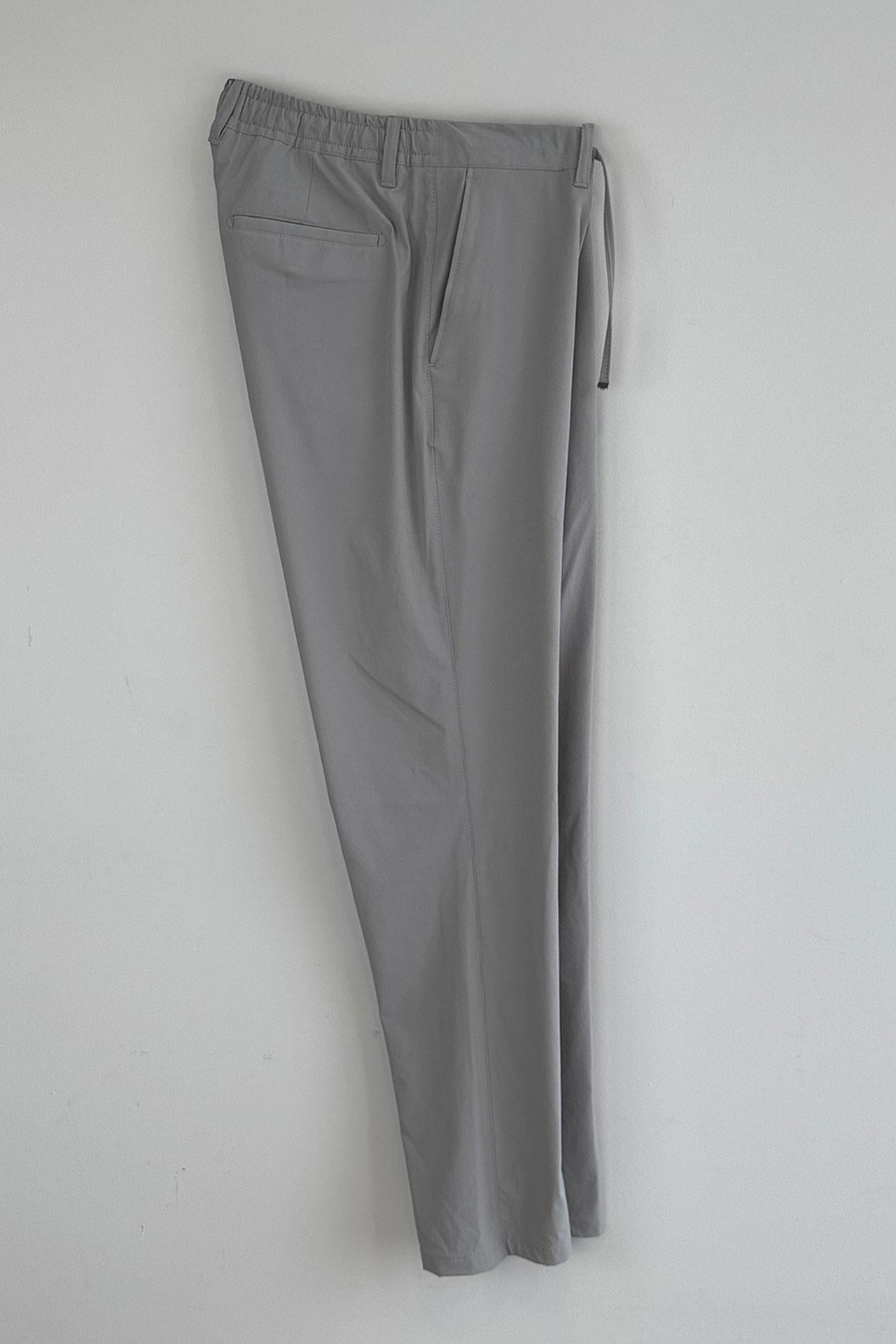 Slim Fit Yandan Cepli Gri Jogger Pantolon