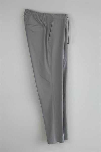 Slim Fit Yandan Cepli Gri Jogger Pantolon