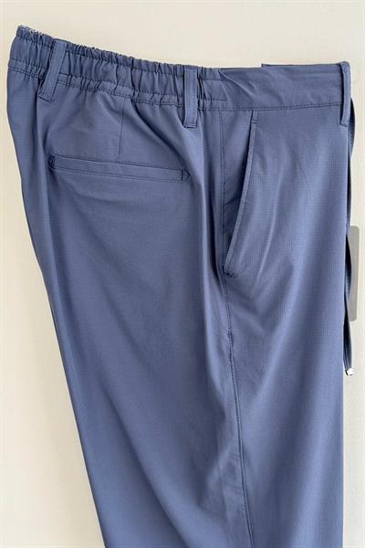 Slim Fit Yandan Cepli İndigo Renk Jogger Pantolon