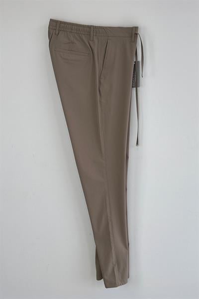 Slim Fit Yandan Cepli Vizon Renk Jogger Pantolon