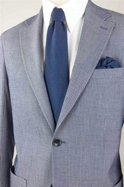 Jogger Pantolonlu Torba Cepli Slim Fit Mavi Takım Elbise