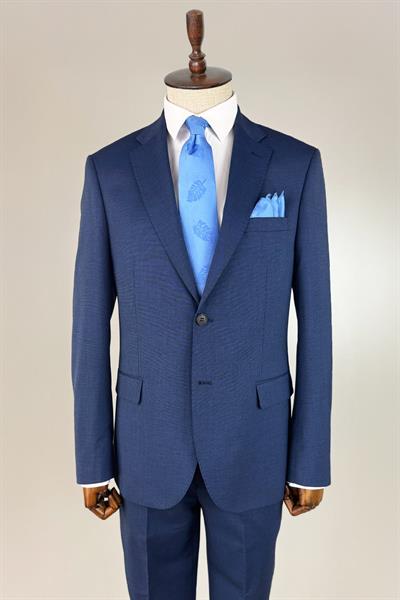 Yünlü Premium Kuşgözü Dokulu Parlament Takım Elbise