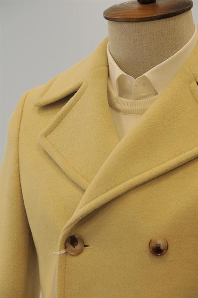 Slim Fit Gemici Yaka Camel Kaban