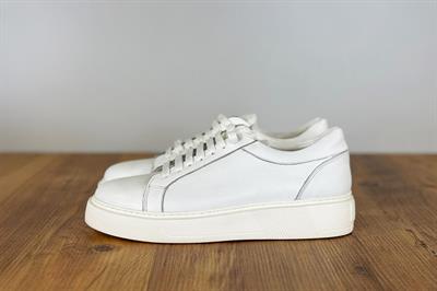 Bağcıklı Beyaz Sneaker Ayakkabı