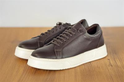 Bağcıklı Kahverengi Sneaker Ayakkabı