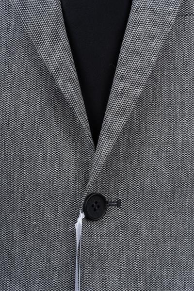 Slim Fit Gri Tek Ceket