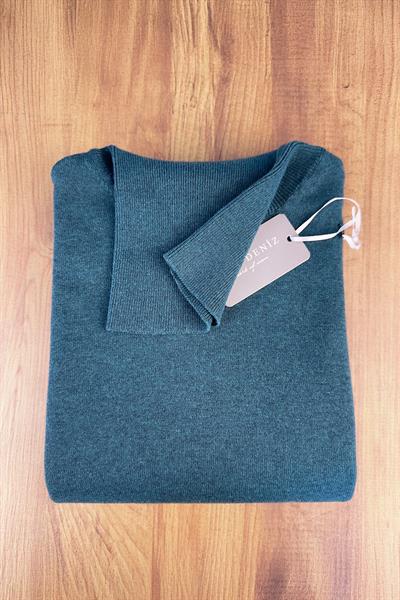 Tam Boğazlı Kazak Yeşil