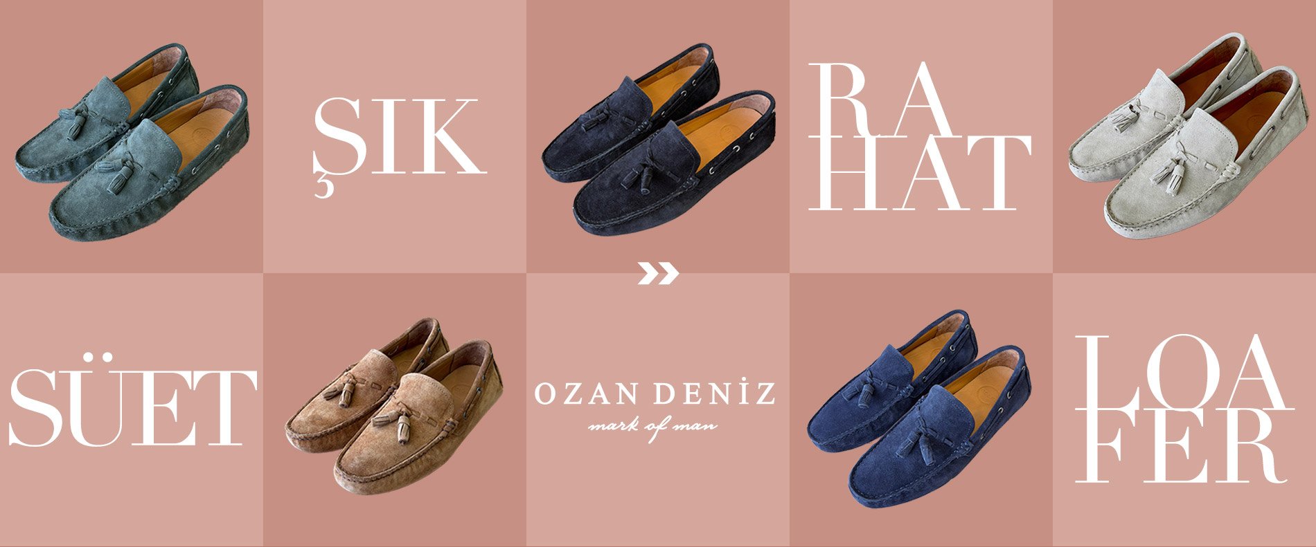 Şık, rahat yazlık loafer ayakkabılar