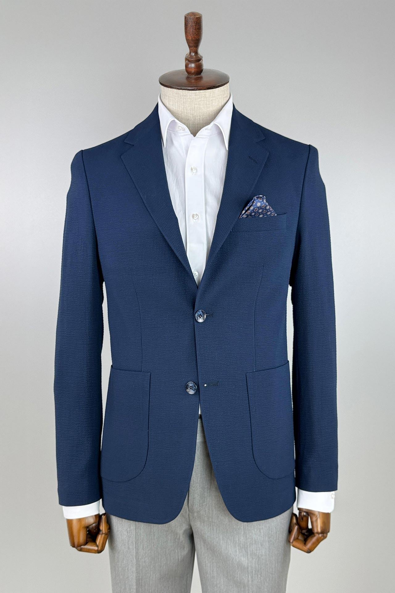 4071 GOFRE CEKET Lacivert