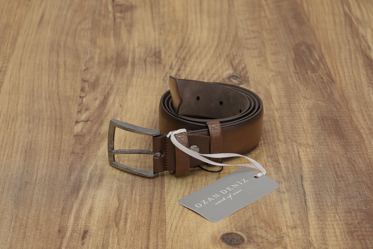 6006 Takım Elbise Kemer Kahve-Mat