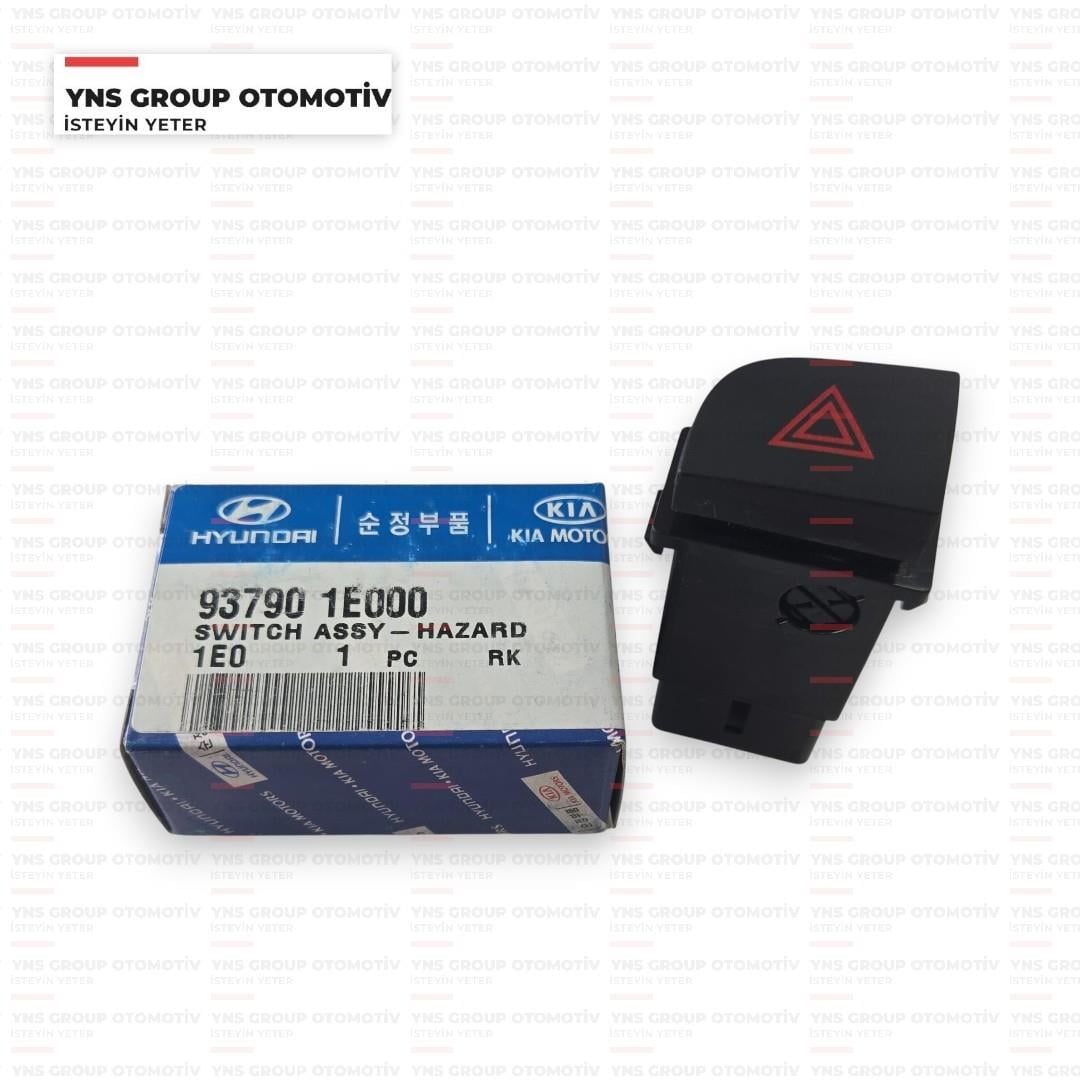 Hyundai Accent Era 06-12 Dörtlü Sinyal Flaşörü (Anahtarı) Hmc Orjinal - 937901e000