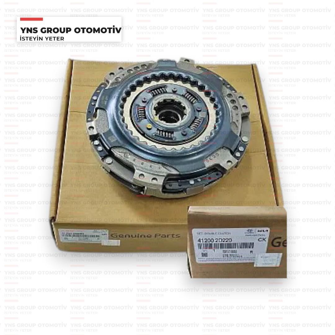 Hyundai Accent Blue Elantra Tucson 15-20 I30 I40 12- Kia Carens Ceed Cerato Optima Soul Sportage 15- 1.6 - 1.7 Dizel Dct Otomatik Debriyaj Seti (Kavrama) Hmc Orjinal - 412002d220