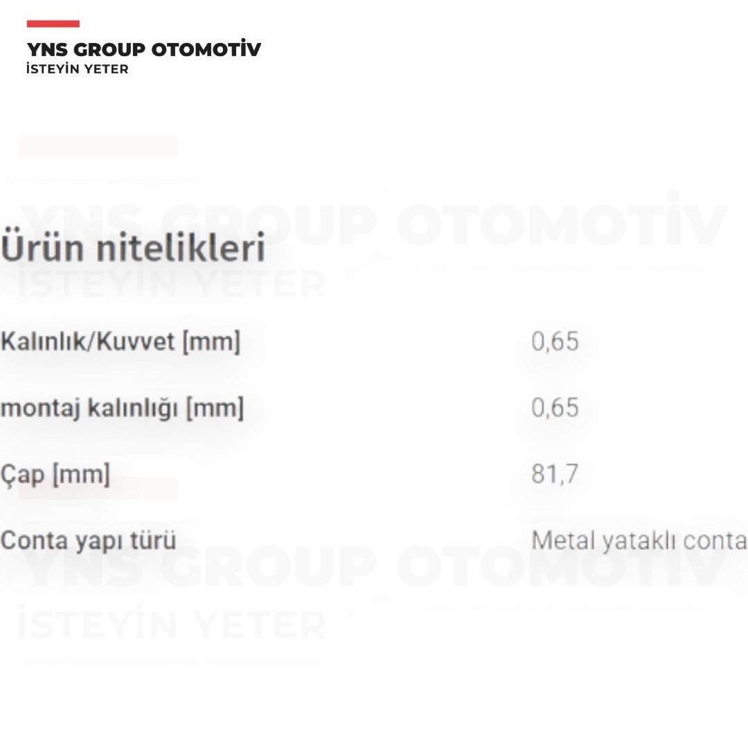Chevrolet Aveo 04- Cruze 1.6 16v Opel Astra G - H - J Insignia A Meriva Zafira C A16xer - Z16xer - A16let - B16xer - F14d4 - F16d4 Silindir Kapak Contası (Metal) Elring - 076892