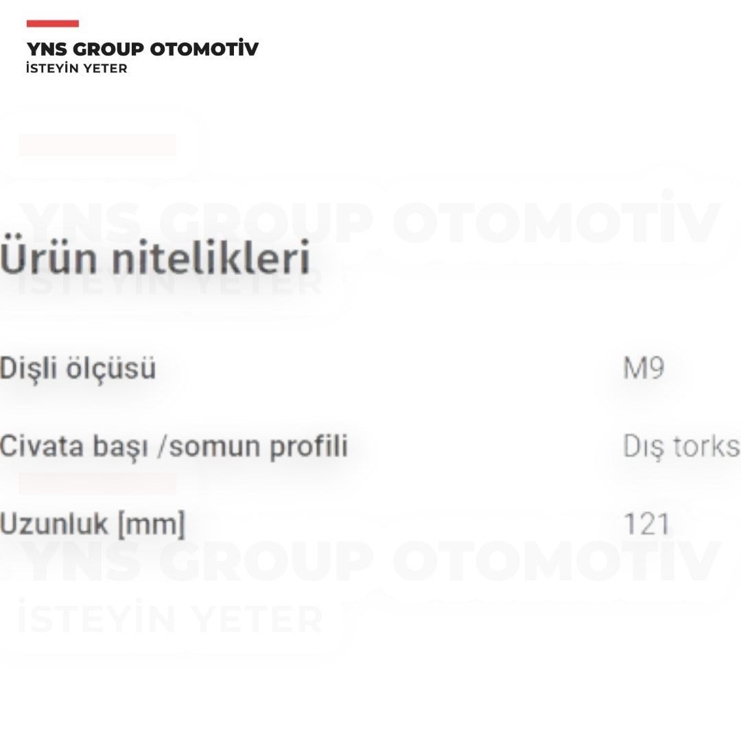 Chevrolet Aveo T300 Cruze 10- Opel Astra J Corsa D - E Insignia A Meriva B Mokka Zafira C 10- 1.4 16v Turbo Silindir Kapak Saplaması (Civatası) (Takım) Victor Reinz - 143233101 / 55566811