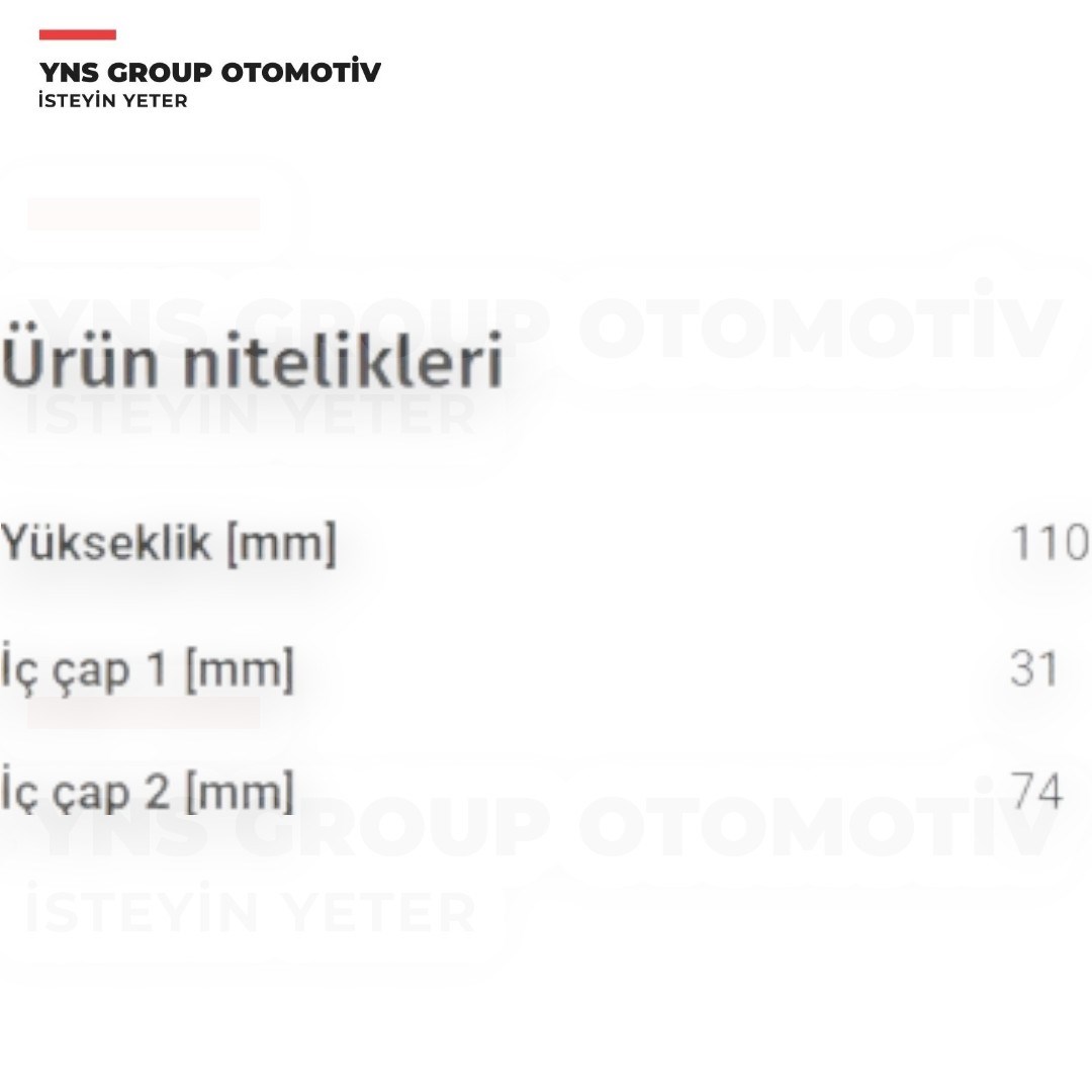 Citroen C- Elysee 12- C2 C3 C5 02-10 Fiat Grande Punto Marea Palio 98-02 Stilo 01- Opel Corsa D Peugeot P1007 05- P206 01-08 P301 12- Dış Aks Körüğü Yns - 329335 / 7761570