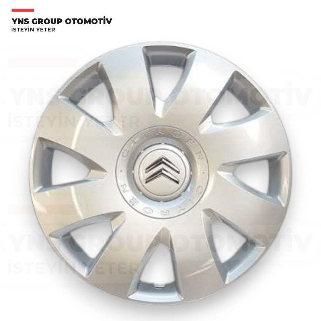 Citroen C3 II 09-16 C4 05-10 C5 II 04-08 Jant Kapağı (8 Delikli - 16 Inc) Psa Orjinal - 5416j2
