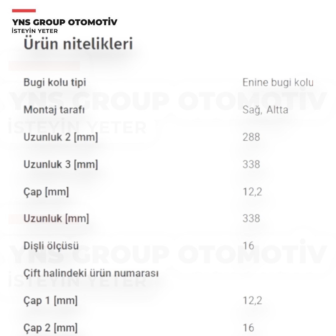 Citroen Nemo 07- Fiat Fiorino Grande Pundo Linea Punto Evo 07- Opel Corsa 07- Peugeot Bipper 07- Salıncak Alt Sağ Ayd - 05148 / 51839039