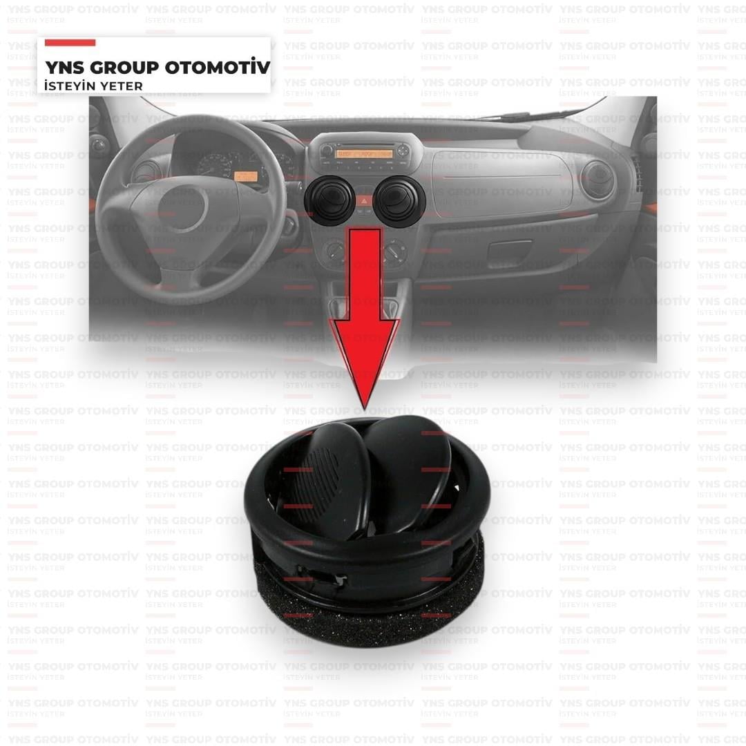 Citroen Nemo Fiat Fiorino Peugeot Bipper 07- Kalorifer Havalandırma Difüzörü Orta (Küçük) Sağ - Sol Yns - 735460869