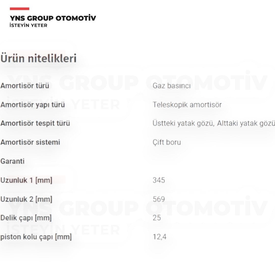 Daihatsu Sirion 05-13 Arka Amortisör Sağ - Sol Japanparts - Mm60012 / 48531b1030