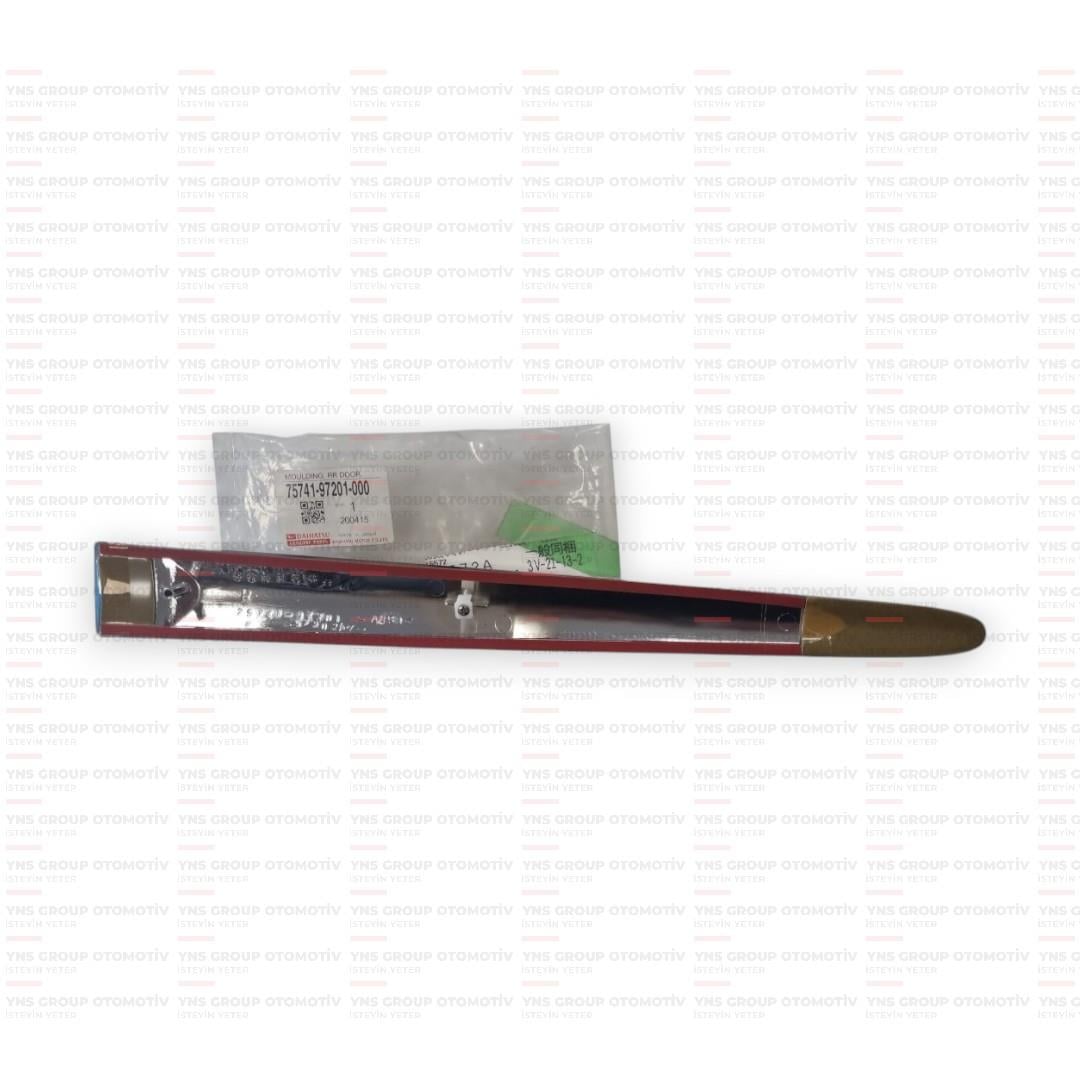 Daihatsu Sirion 98-04 Kapı Çıtası Arka Sağ (Nikelaj) Orjinal - 037574197201000