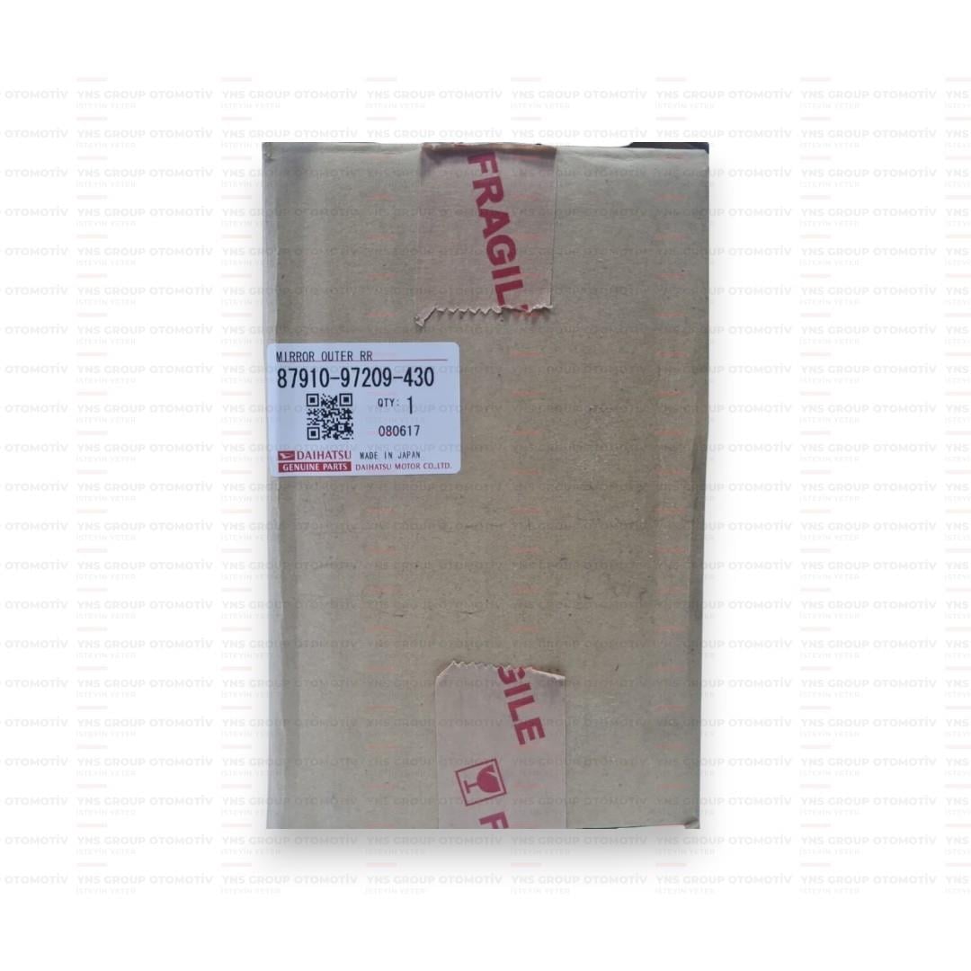 Daihatsu Sirion 98-05 Dikiz Aynası Dış Sağ Elektrikli (Gri Boyalı) Orjinal - 038791097209430