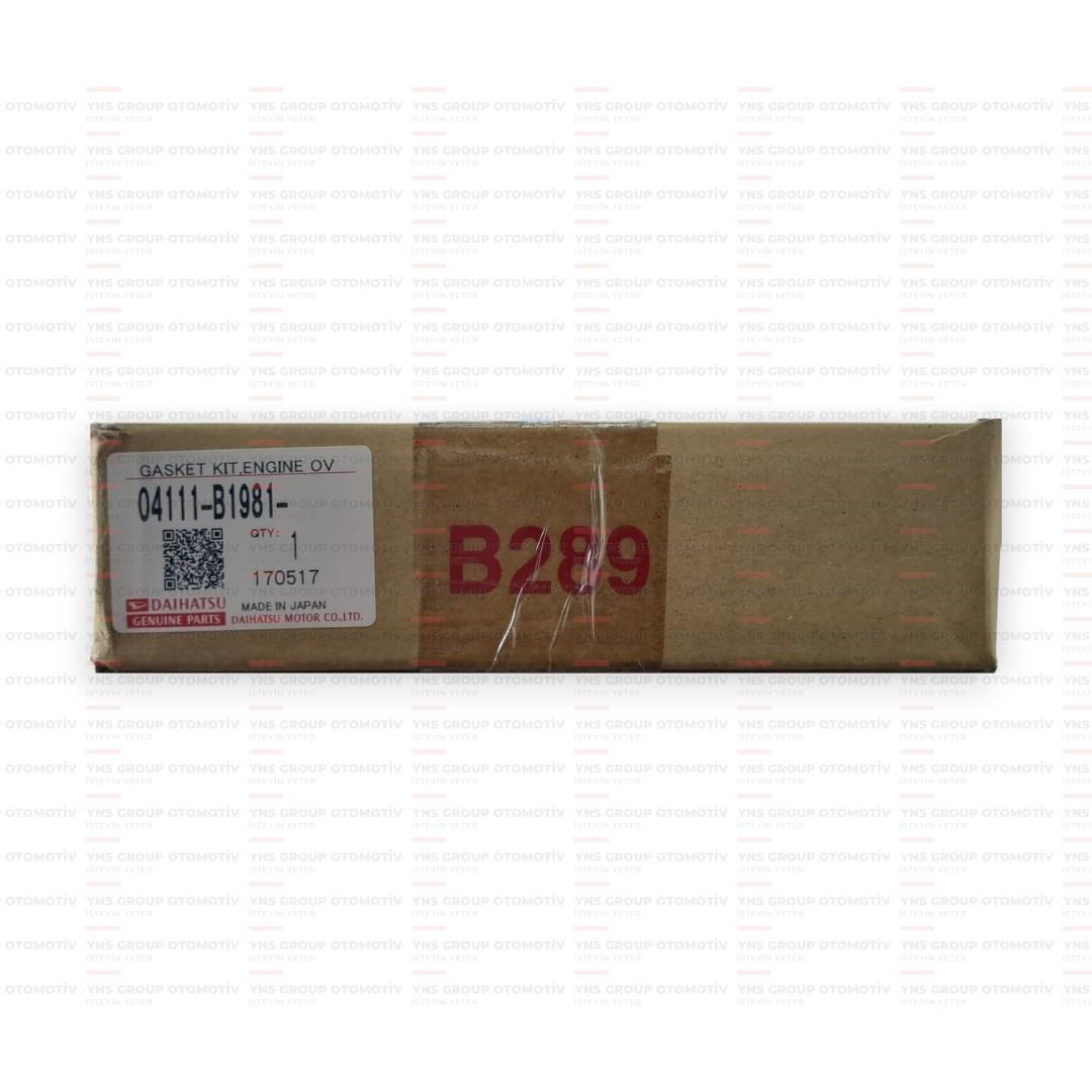 Daihatsu Terios 05- 1,5 3sz-ve Sirion Materia 05- 1,3 K3-ve Motor Takım Conta Orjinal - 0304111b1981
