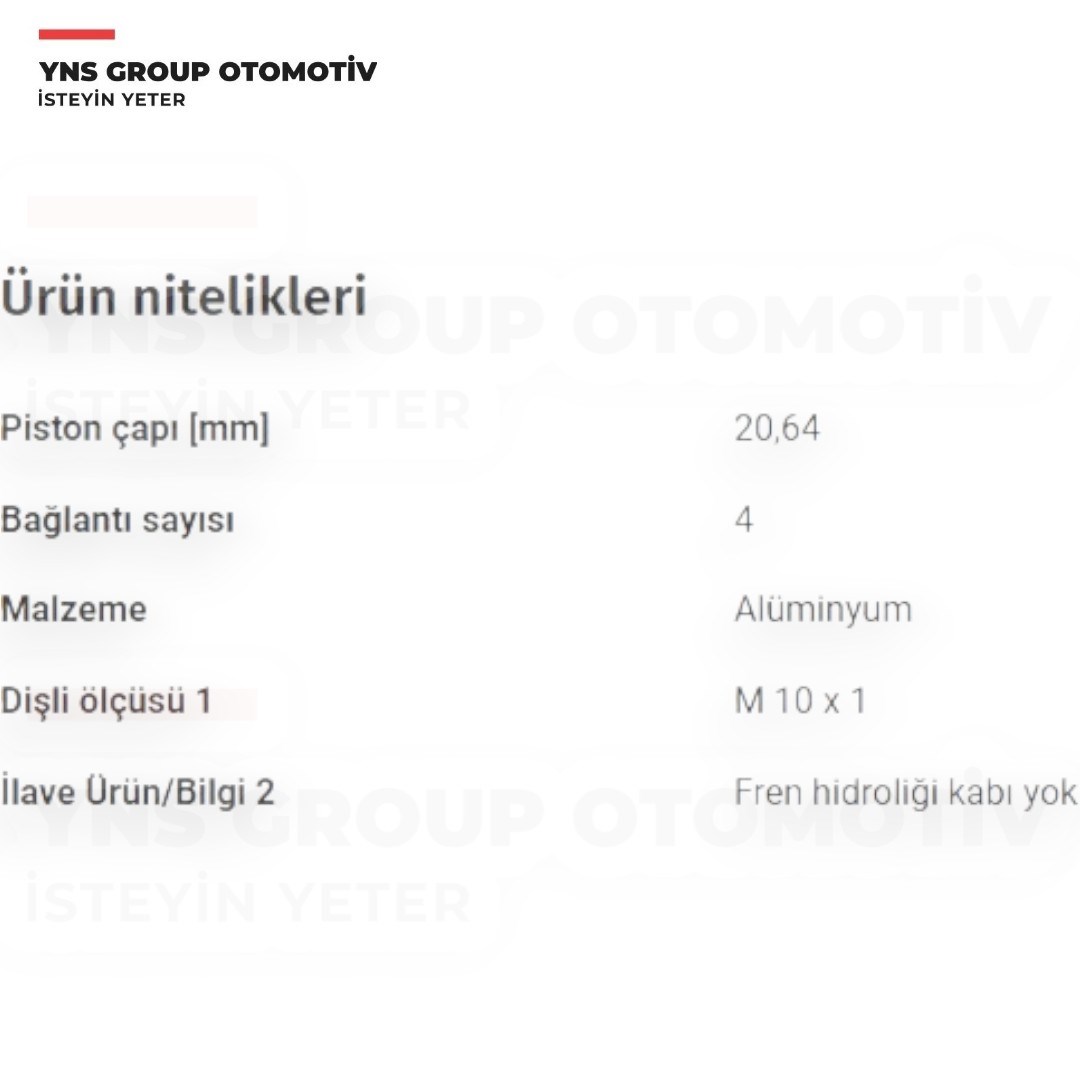 Fiat Panda 03-08 1.1 - 1.2 - 1.3 Mjt - 1.4 Fren Ana Merkezi (Abssiz) Bosch - F026003648 / 77362514