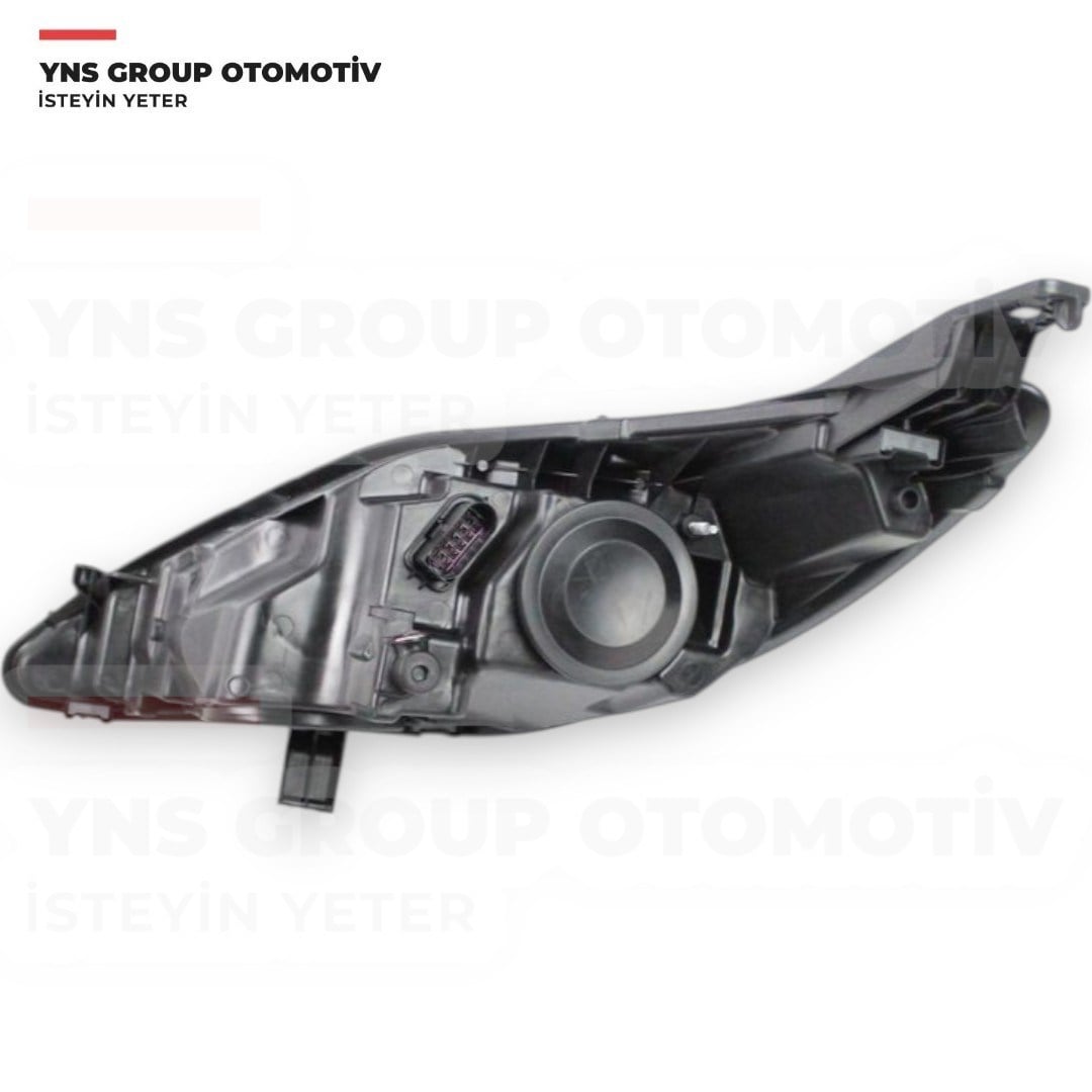 Ford Fiesta VI 08-13 Ön Far Lambası Sağ (Elektrikli - Siyah) Orjinal Otosan - 8a6113w029aj