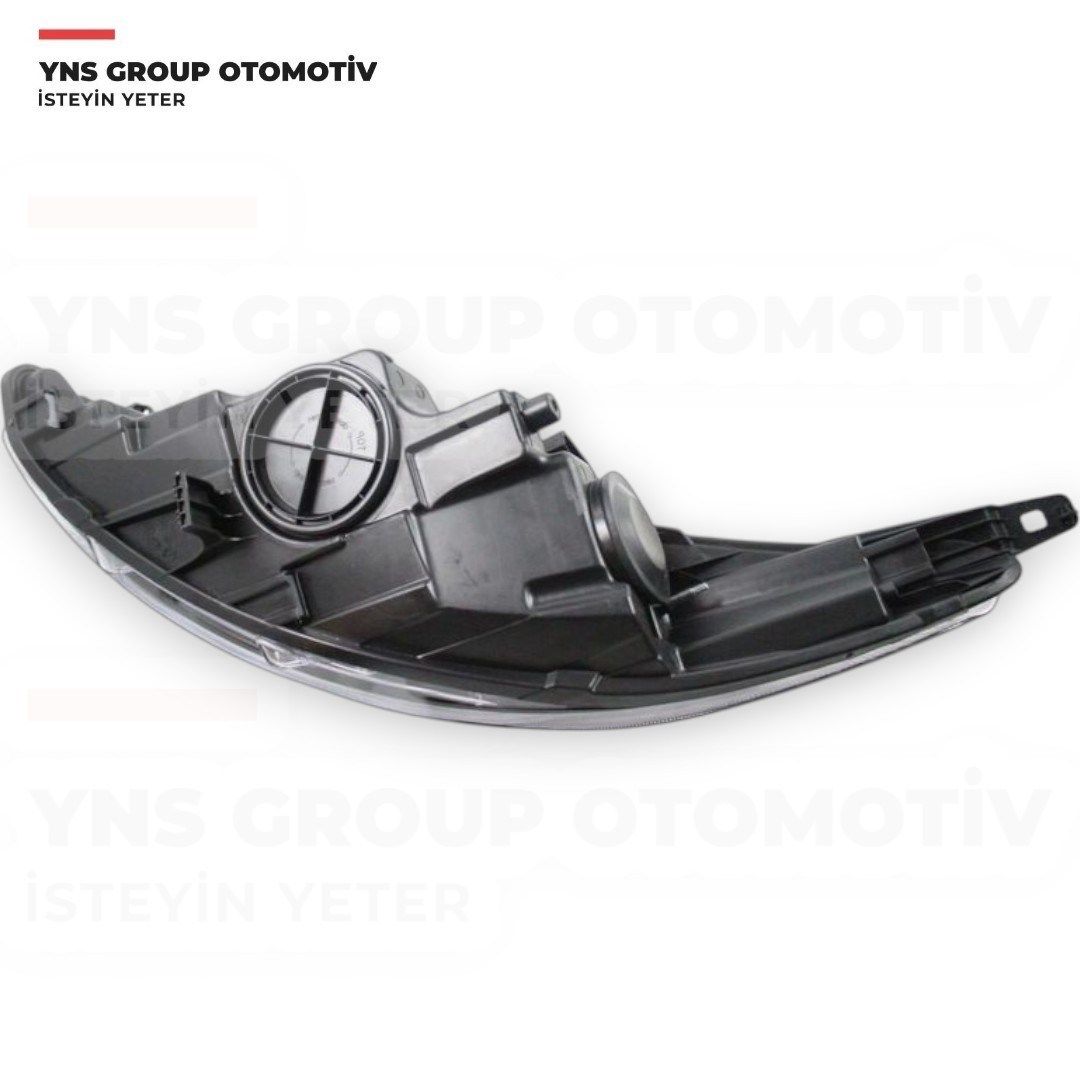 Ford Fiesta VI 08-13 Ön Far Lambası Sağ (Elektrikli - Siyah) Orjinal Otosan - 8a6113w029aj