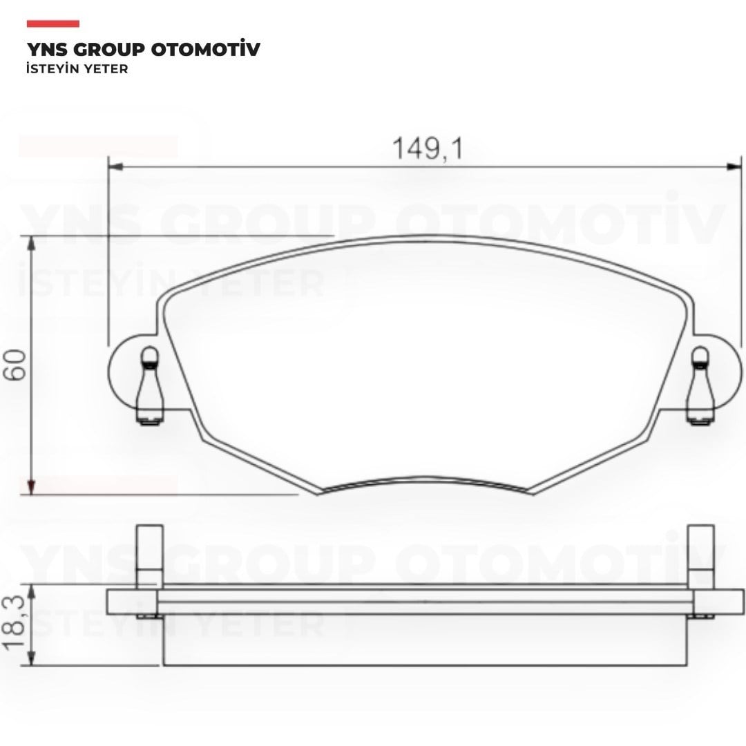 Ford Mondeo III 01-04 Jaguar S-Type X-Type 01-07 Ön Fren Balatası Bosch - 0986495230