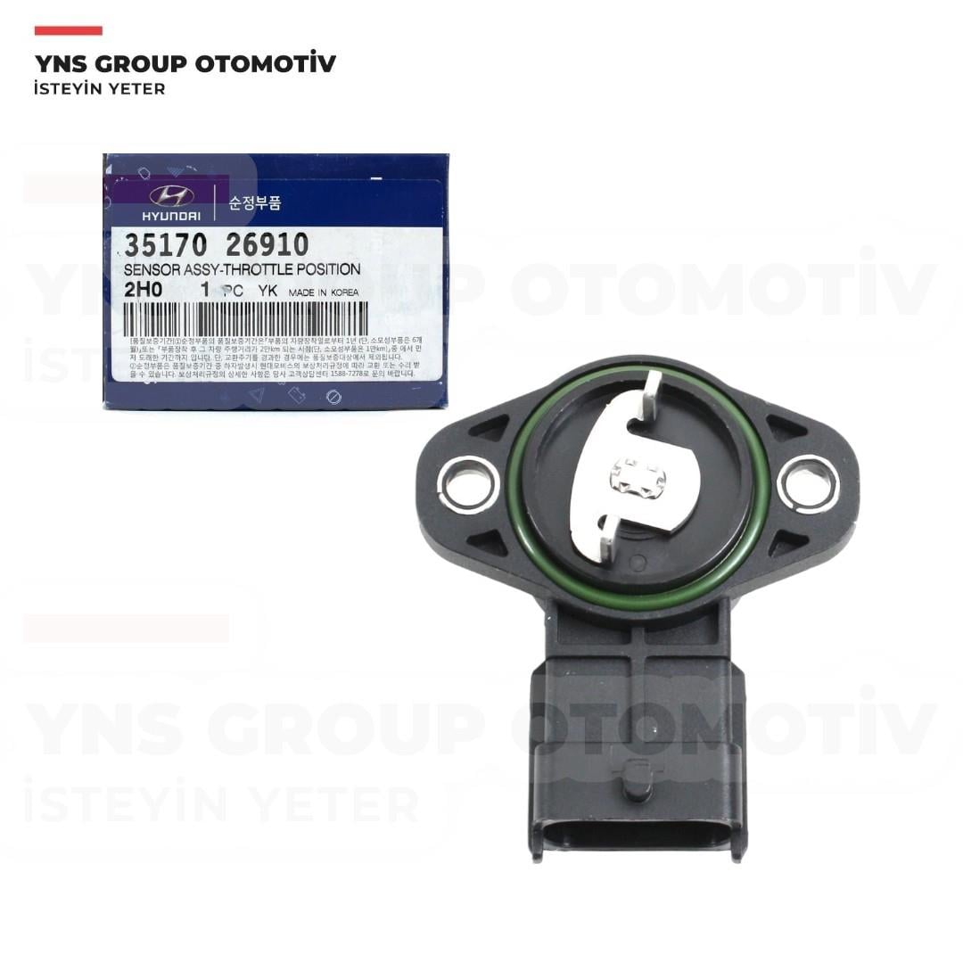 Hyundai Accent Era 06-12 Getz 06-12 Kia Rio 06-12 1.4 - 1.6 Benzinli Gaz Kelebek Potansiyometre Sensörü Hmc Orjinal - 3517026900