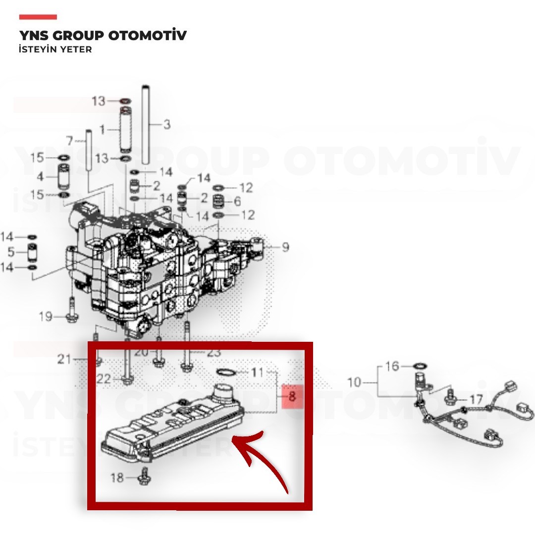 Honda Civic Fc5 - Fk7 16-22 1.5 16v Crv 16- 1.5 - 2.4 4wd Hrv 19- 1.5 I-vtec Otomatik Şanzıman Yağ Filtresi Herthbuss - J1354007 / 254205lj003