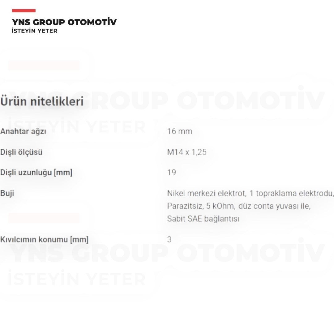 Hyundai Accent 94-05 Coupe Era 06-12 Elantra 00-10 Getz 02-10 I10 11-13 1.1 Matrix 01-10 Sonata 05-10 Tucson 04-10 Kia Carens Cerato Picanto Rio 06-12 Sportage 04-10 Ateşleme Bujisi Bkr5es-11 Ngk - 2382