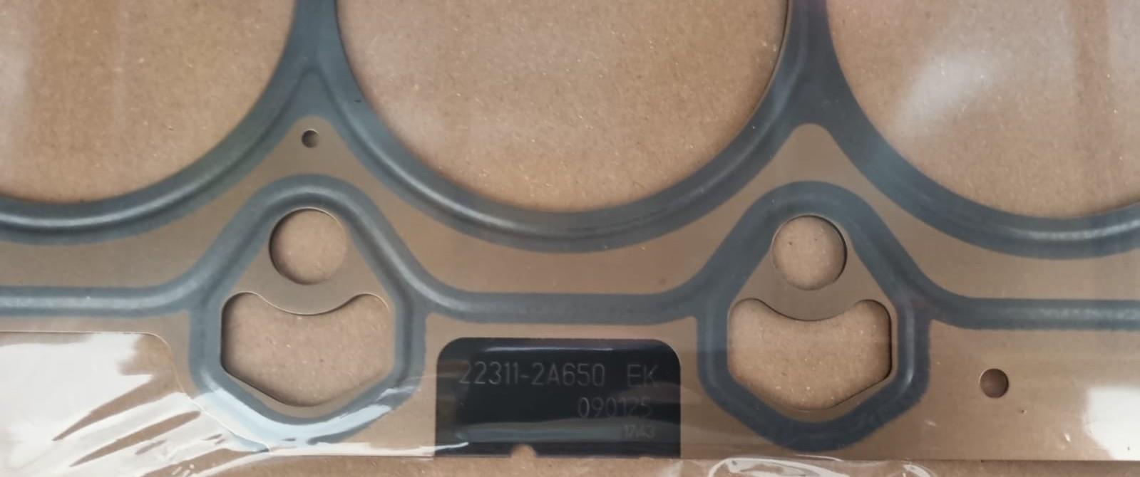 Hyundai Accent Blue I30 07- Kia Ceed Cerato 07- 1.6 Dizel Silindir Kapak Contası (1.10 mm - 1 Kertik) Hmc Orjinal - 223112a650