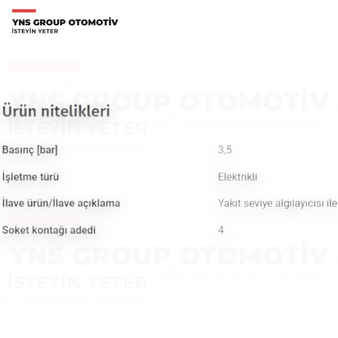 Hyundai Era 06-12 Kia Rio 06-12 1.4 - 1.6 16v Yakıt (Benzin) Depo Şamandırası Komple Mando - Efph0017d / 311101e000