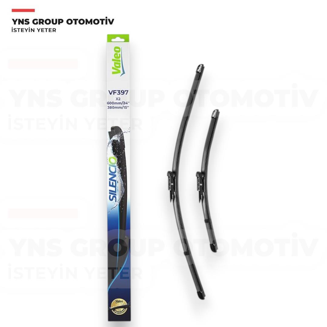 Hyundai Bayon I20 21- Nissan Qashqai J10 07-14 Ön Silecek (Silgi) Süpürgesi Takımı (600 + 380 mm) Valeo - 574388