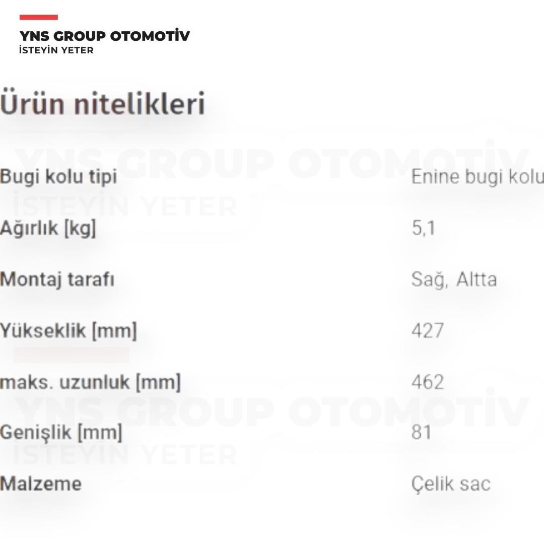 Hyundai Grandeur Sonata 05-11 Alt Salıncak Sağ Teknorot - Hy580 / 545013k060