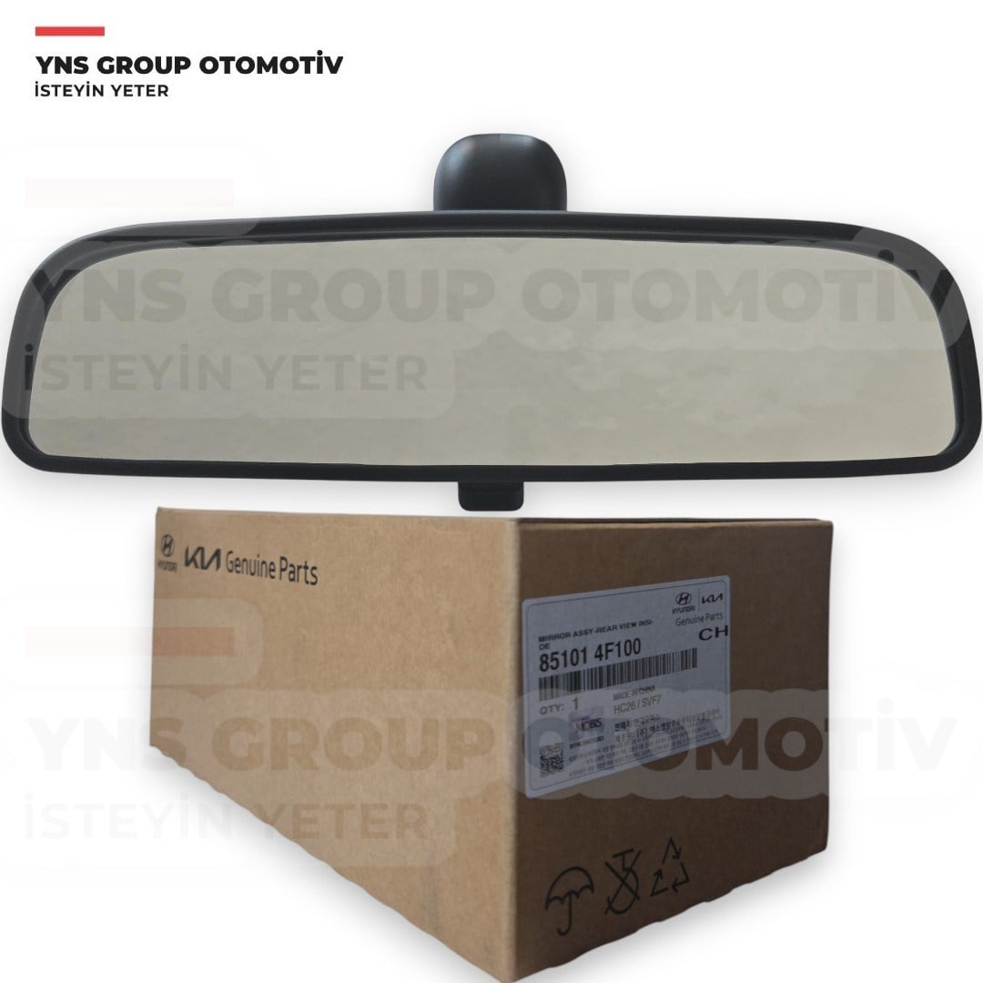 Hyundai H100 Kamyonet Porter 04-22 H-1 08- Kia Bongo K2500 06-22 Dikiz Aynası İç Orjinal Hmc - 851014f100