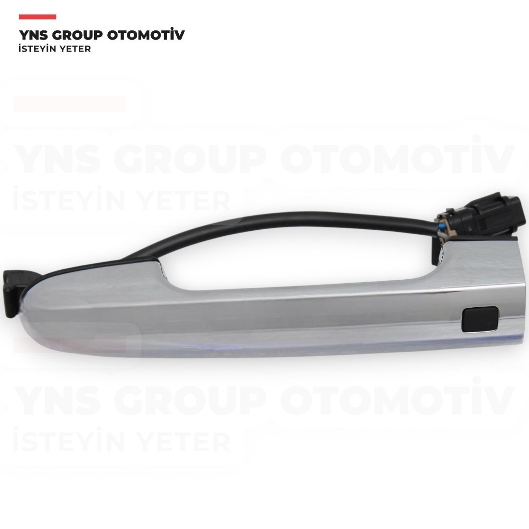 Hyundai I20 12-14 Ön Kapı Kolu Dış Açma Sağ - Sol (Düğmeli - Nikelaj) Hmc Orjinal - 826511j500