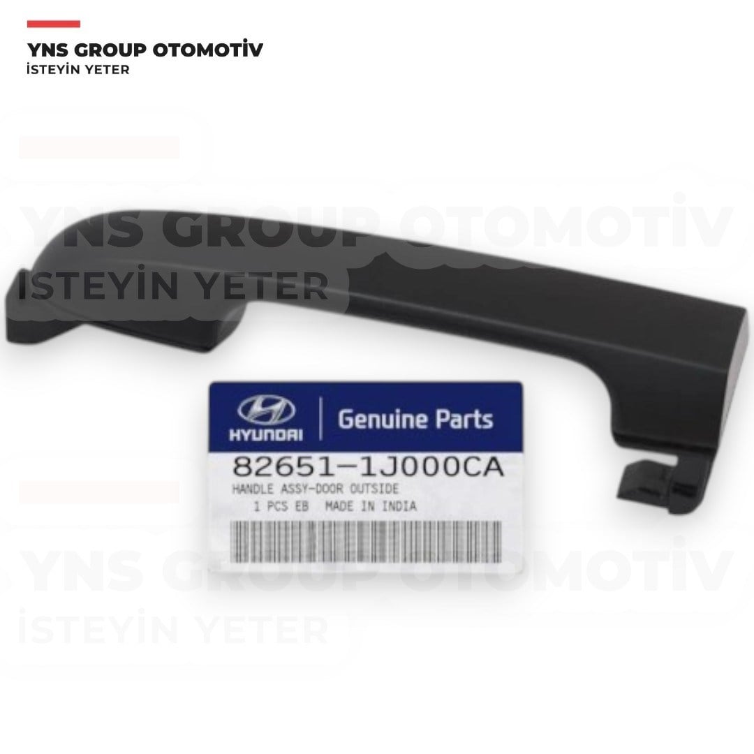 Hyundai I20 08-14 Ön Arka Kapı Kolu Dış Açma Kolu Sağ - Sol (Mat Siyah) Hmc Orjinal - 826511j000ca
