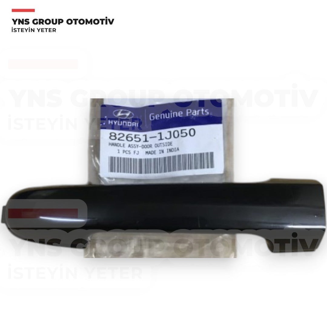 Hyundai I20 08-14 Ön Arka Kapı Kolu Dış Açma Kolu Sağ - Sol (Parlak Siyah) Hmc Orjinal - 826511j050
