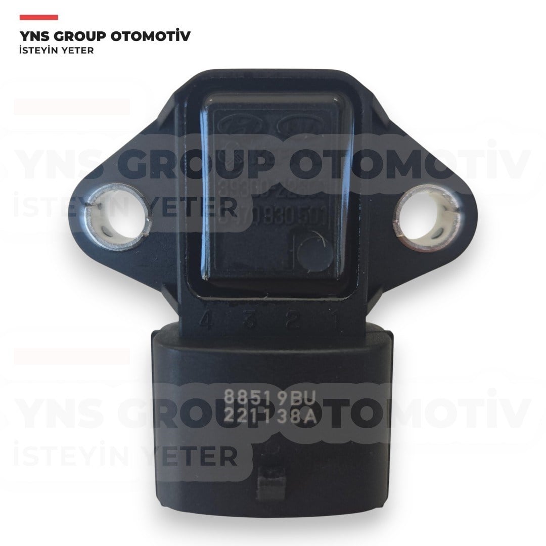 Hyundai Accent 00-05 Atos 98-03 Coupe 98-09 Elantra 00-10 Era Getz I10 Matrix Santafe Sonata Tucson 01-10 Kia Cerato Picanto Rio Sportage 05-10 Emme Manifold Basınç (Map) Sensörü Hmc Orjinal - 3930022600
