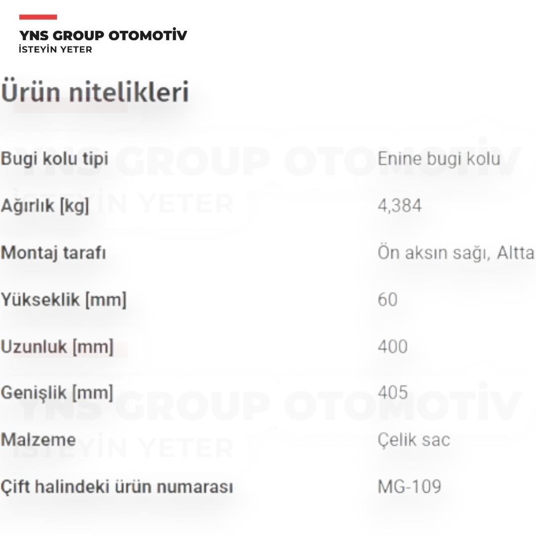 Mg Zs 17- Salıncak Alt Sağ Rotilli Teknorot - Mg108 / 10803555