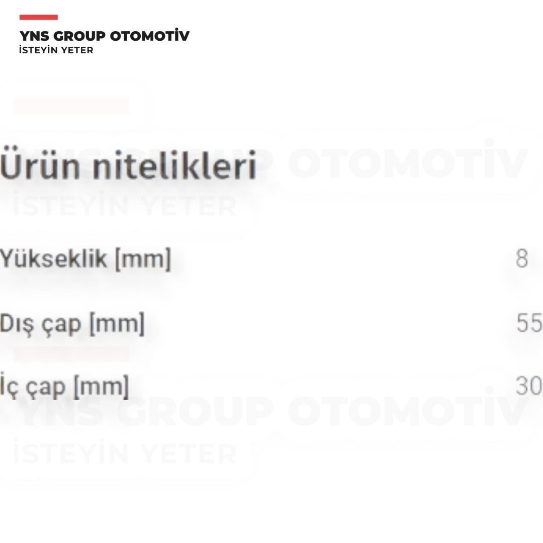 Mitsubishi Carisma 95-06 Colt 96-03 Lancer 03-08 Space Star 98-04 Nissan Almera 95-00 Sunny 90-95 Ön Amortisör Rulmanı (Sağ = Sol) Rapro - 54615