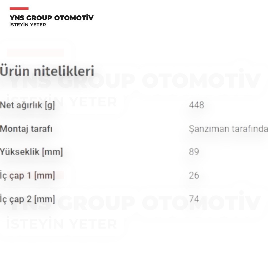 Mitsubishi Space Star 98-03 1.3 Aks Körüğü İç Sol (Rulmanlı) Yns - Mr911158