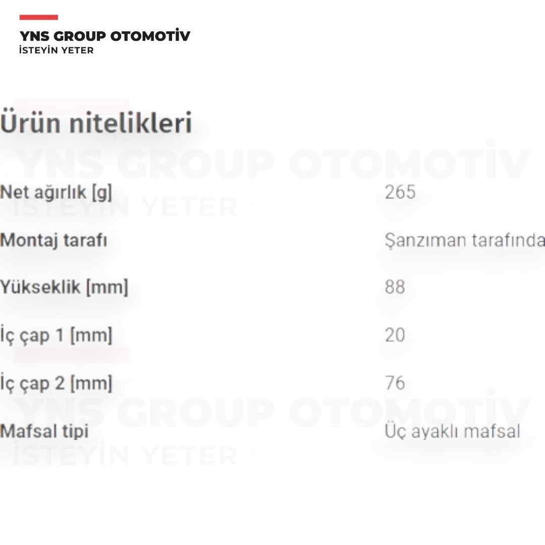 Mitsubishi Space Star 98-04 1.3 cc Aks Körüğü İç Sağ (Üçgen) Yns - Mr911157