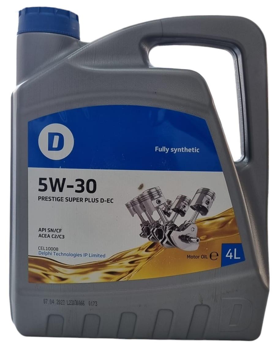 Motor Yağı Delphi Prestige Plus 5W30 4 Lt C3 Dpf (Partiküllü)