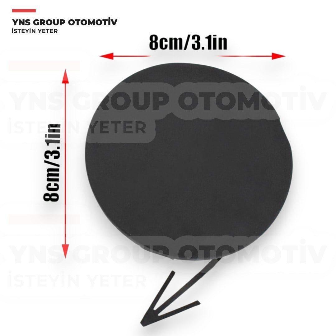 Nissan Qashqai J10 07-14 Arka Tampon Çeki Demiri Kapağı Orjinal - 85071br00a
