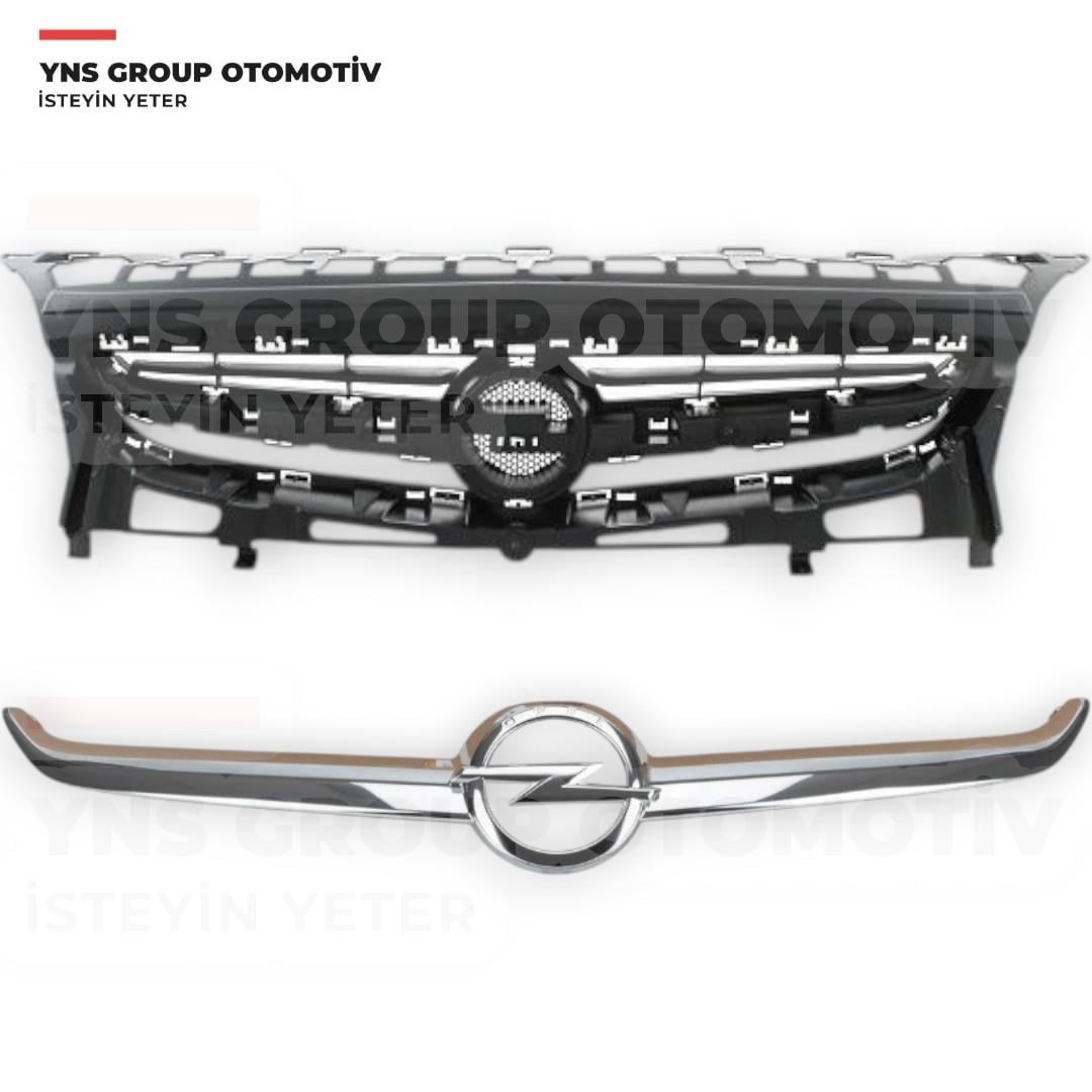 Opel Astra J 12-16 Ön Panjur Izgarası + Nikelajı Yns - 1320210 / 13387218 / 13368852 / 1322023