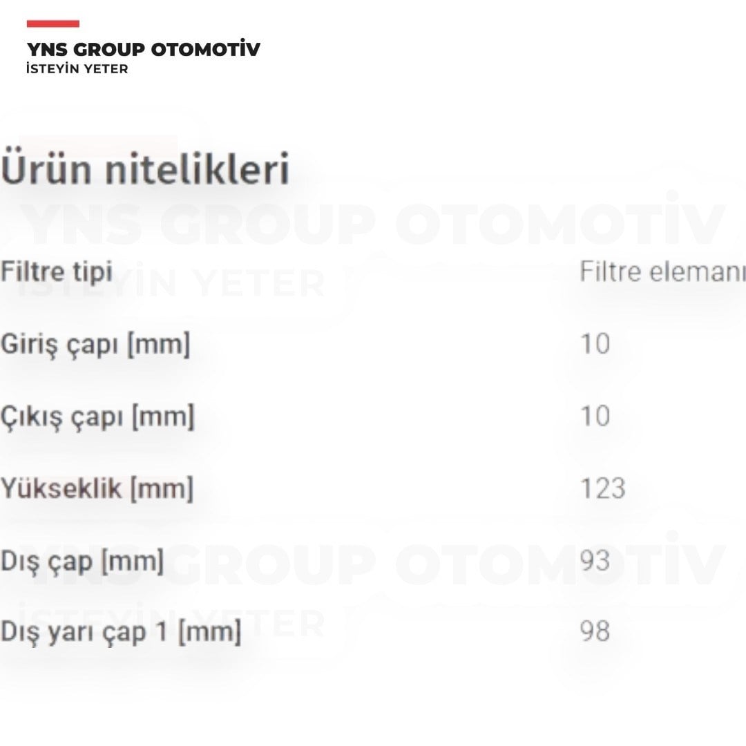 Nissan Qashqai J10 07-13 Xtrail 07-13 Renault Koleos 07-13 1.5 Dci Yakıt (Mazot) Filtresi (Sensörsüz) Ufi - 2402601 / 16400jy00a